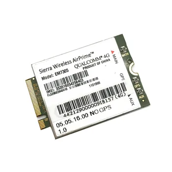 Sierra Kablosuz EM7305 Gobı5000 M. 2 NGFF 4G 100 Mbps LTE WWAN kart modülü Dell Venue 11 Pro için