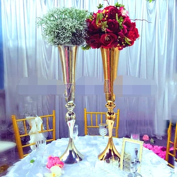 2017 düğün T-sahne centerpiece yol kurşun masa dekor çiçek vazo ekran düğün dekorasyon ev mobilya çiçek standı 88 cm