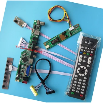 LCD LED SES TV HDMI uyumlu USB VGA AV 1CCFL lambaları Denetleyici sürücü panosu İçin TX39D30VC1GAA 1280 * 800 ekran kartı
