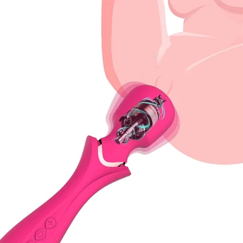 10 Frekans AV Vibratör Sihirli Değnek g-spot Klitoral Stimülatörü Meme Masajı Kadın Mastürbasyon Aracı Pussy Seks Oyuncak çift için