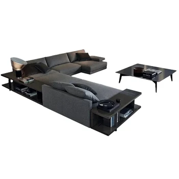 ıtalyan tasarım modern kesit kanepe oturma odası mobilya takımları için kumaş koltuk takımı oturma odası mobilya ev mobilya kanepe