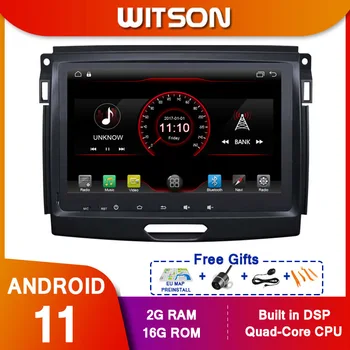 WITSON Araba Radyo DVD oynatıcı GPS Navigasyon Ranger 2016 İçin Android 11 Sistemi Ses Video Stereo Dash Kafa Ünitesi