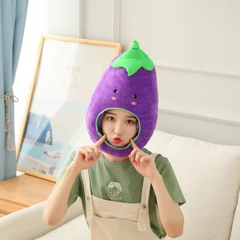 Patlıcan şapka mor şapkalar güzel hediye kızlar parti Cosplay
