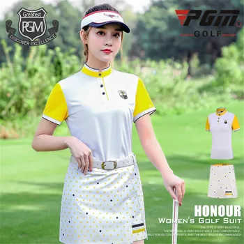 S/M/L / XL PGM Yaz Golf Bayanlar Kısa Etek Spor Ve Eğlence kadın Nefes Golf Giyim