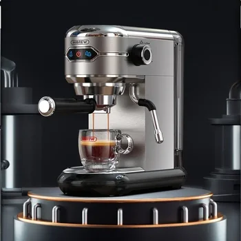 Kahve makinesi Kafeterya 19 Bar Inox Yarı Otomatik Süper İnce ESE POD ve Toz Espresso Cappuccino Makinesi