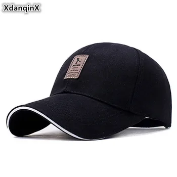 XdanqinX Snapback Kap Yetişkin erkek Pamuk Beyzbol Kapaklar Ayarlanabilir Boyutu dil kapağı Erkekler Kadınlar Için Yeni Moda Mektup kadın Şapka