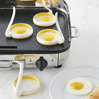 50 Takım Kızarmış Yumurta Şekillendirici Gözleme Kalıp Omlet Kalıp Kızartma Yumurta Pişirme Kalıp Araçları Mutfak Aksesuarları Gadget